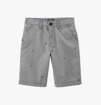 QPNGRP Men's 9" Inseam Stretch Waist Zipper Cargo Shorts with 6 Pockets